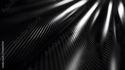 carbon kevlar fiber pattern texture backdrop, complex structure of an industrial carbon fibre sheet in a full frame view