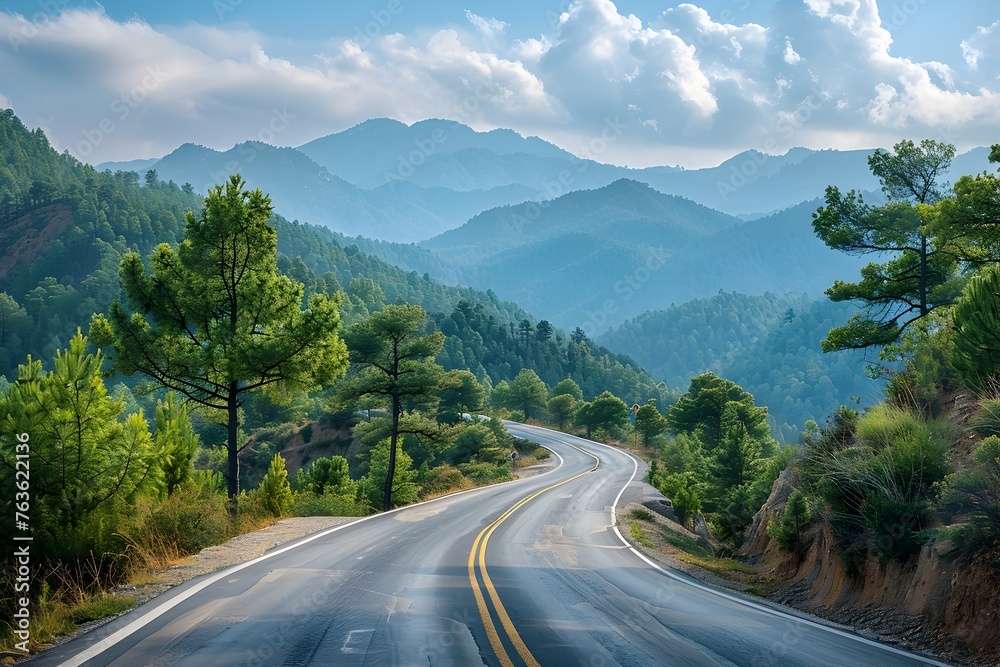 Road Trippers' Unpredictable Journey Through Scenic Mountain Roads and Meandering Country Lanes