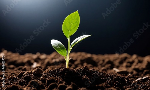 plants growing from soil, plant progress, growing plant, grow up from ground