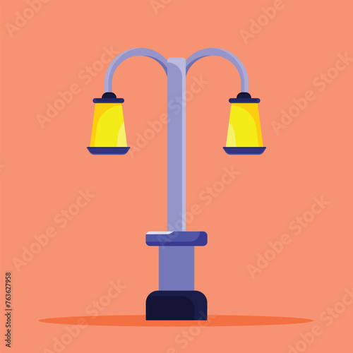 Post lamp icon. Subtable to place on light, outdoor, etc.	