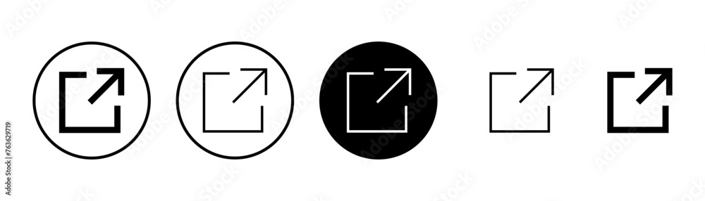 Link icon vector isolated on white background. Link vector icon. External link symbol vector icon. Hyperlink symbol Link icon vector isolated on white background. Link vector icon. External link symbol vector icon. Hyperlink symbol