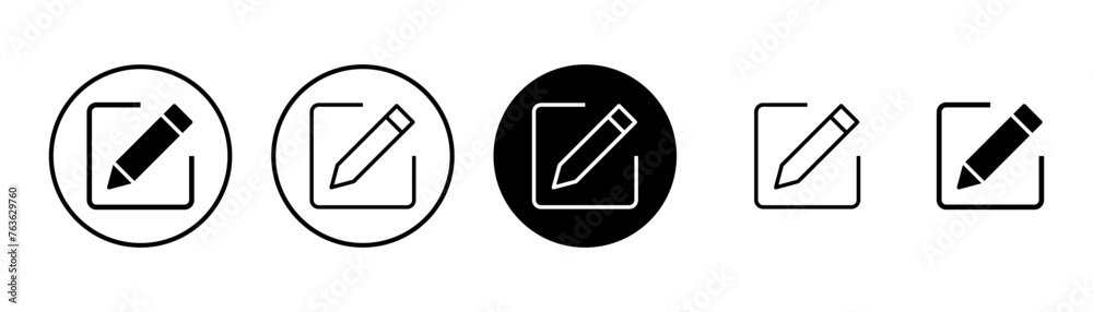 Edit icon vector isolated on white background. Pencil icon. sign up Icon vector. edit text Edit icon vector isolated on white background. Pencil icon. sign up Icon vector. edit text
