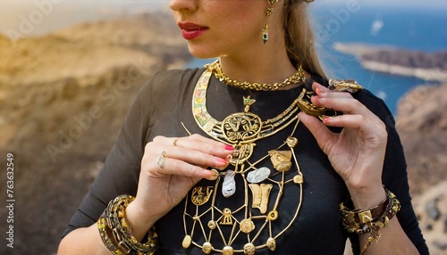 person with a bracelet, Egyptian Zodiac Magic: Focus on jewelry inspired by the Egyptian zodiac signs