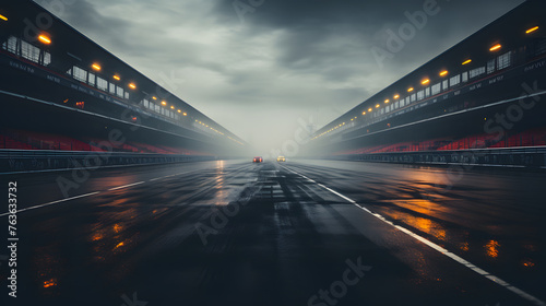 Racing tracks background