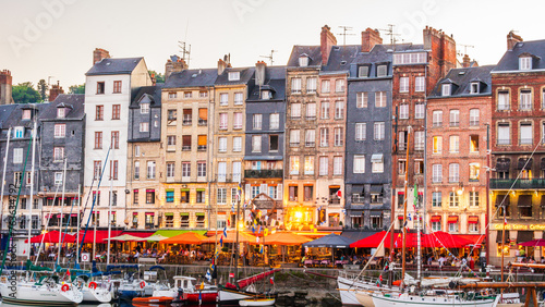 Honfleur is a famous village in Normandy, France