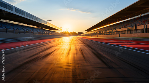 Racing tracks background