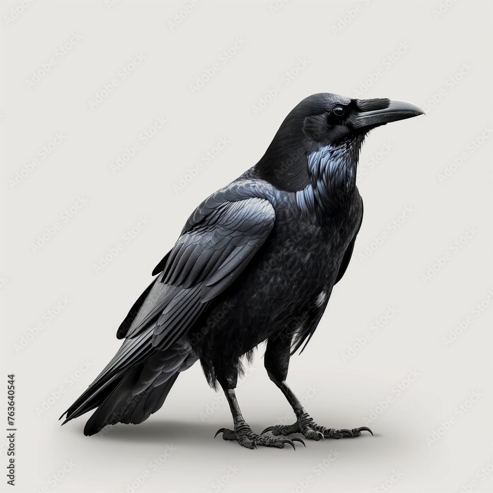 black raven crow portrait black raven crow portrait