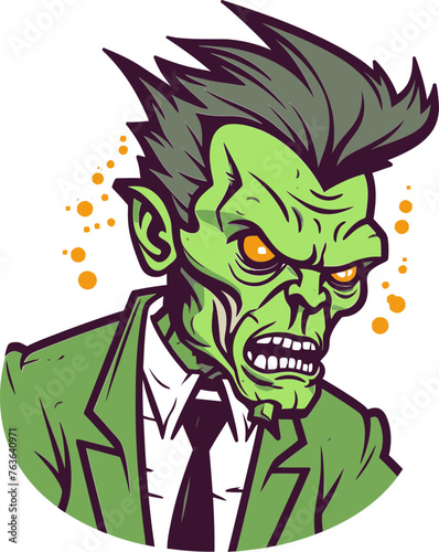 Macabre Masterpieces Zombie Vector Art Collection © The biseeise