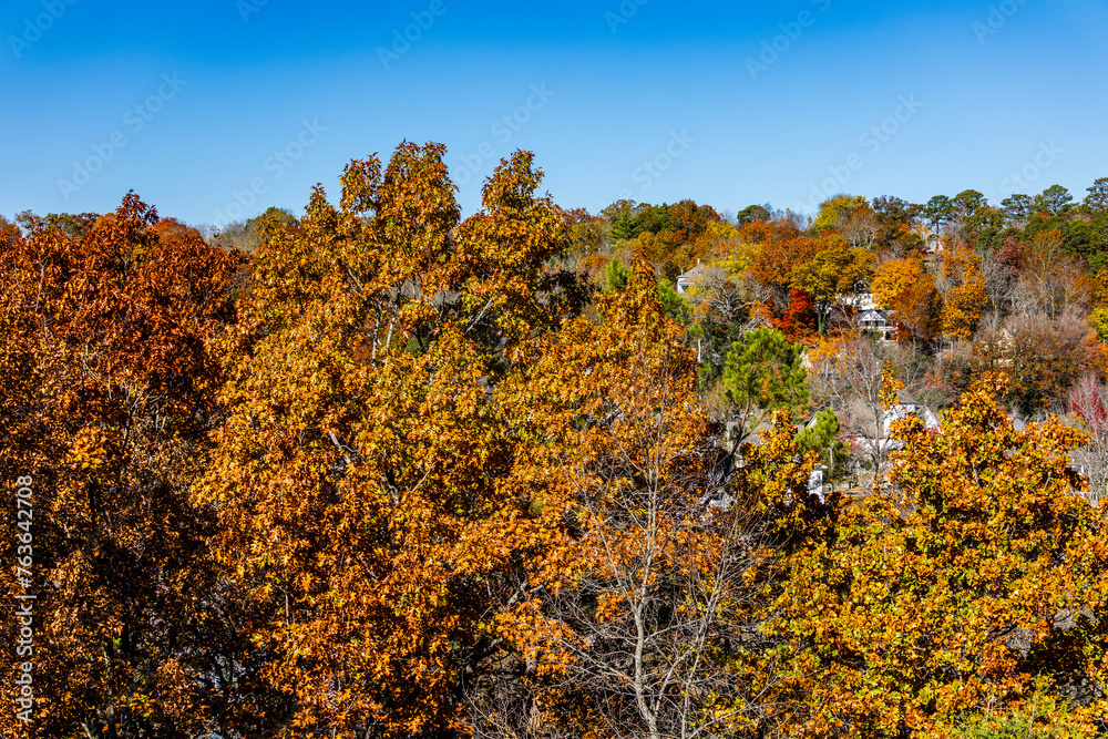 Fototapeta premium Autumn colors in Eureka Springs.