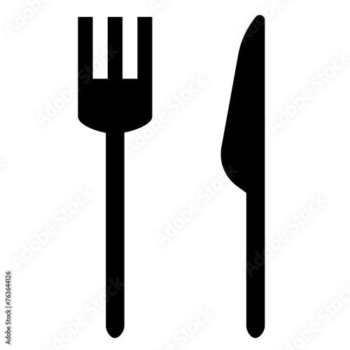 ビジネスアイコン「ランチタイム・ディナータイム」