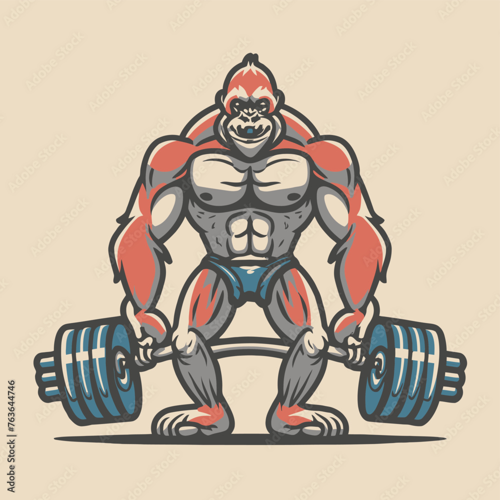 red white black modern style minimalist lines of a strong muscle pose strong body builder anatomy man at gym with bundle Doing exercises in all body positions using different gym equipment red white black modern style minimalist lines of a strong muscle pose strong body builder anatomy man at gym with bundle Doing exercises in all body positions using different gym equipment