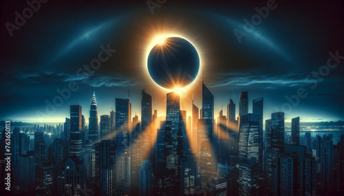 Metropolis Awakens to the Majesty of a Total Solar Eclipse