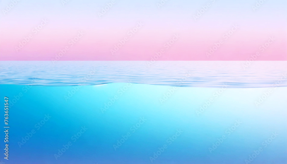 水平線と海のイメージ