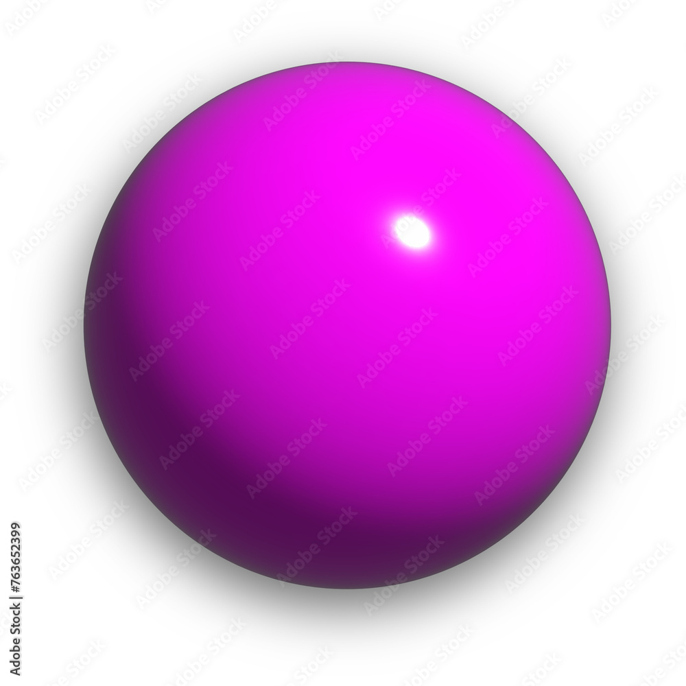 3D colorful spheres with drop shadow.