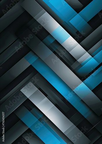 Create a modern abstract background with an illustration of vector arrows in shades of gray and blue