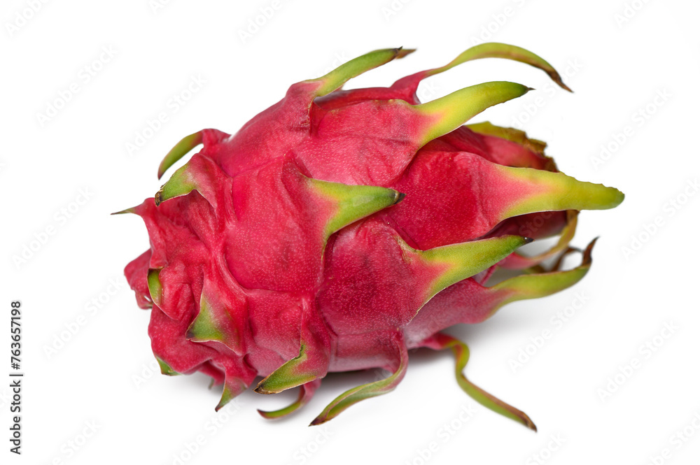 pitaya or dragon fruit isolated on the white background pitaya or dragon fruit isolated on the white background