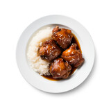chicken adobo with sauce