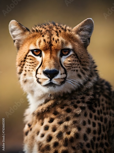portrait of a leopard © Nadeem4design
