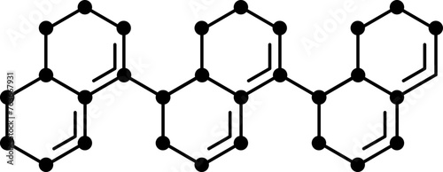 Fototapeta Naklejka Na Ścianę i Meble -  Chemical Molecule