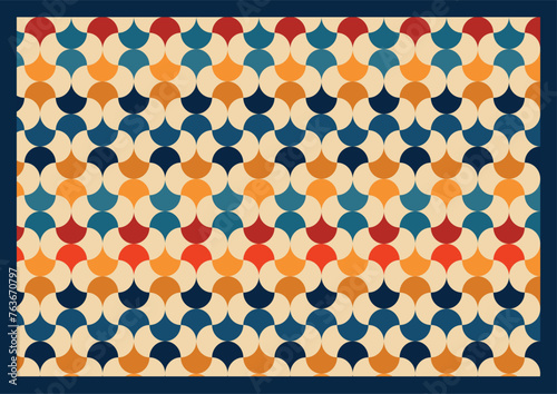 retro mosaic background pattern, retro mosaic background, retro pattern