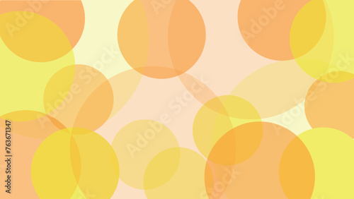 オレンジ色と黄色のグラフィック背景