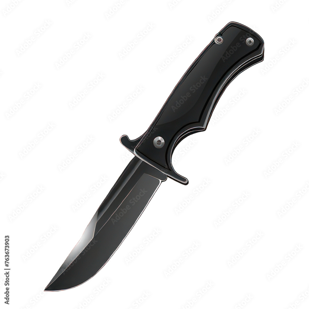 Side view of knife transparent isolated on white PNG Side view of knife transparent isolated on white PNG