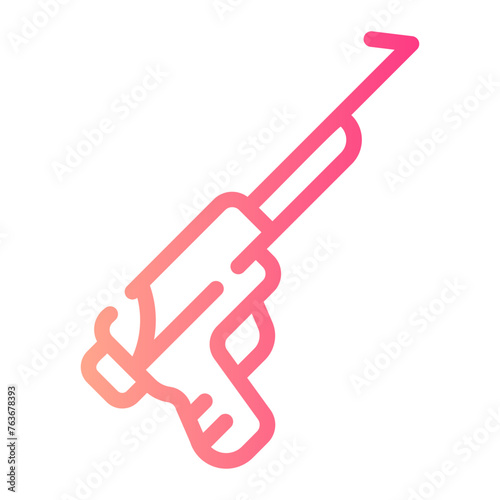 harpoon Line Gradient Icon