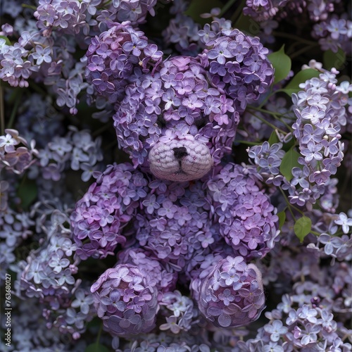 Goodnight, the Adorable Purple Teddy Bear: A Charming Companion for Sweet Dreams