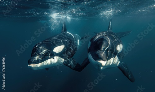 Killer Whales: Majestic Spirits of the Sea photo