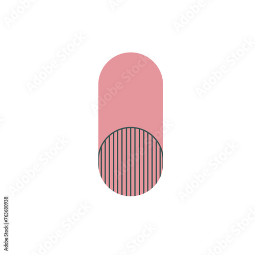 arch curve line minimal vector illustration