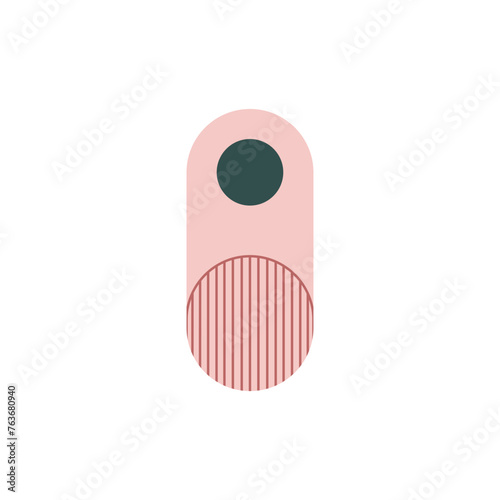 arch curve line moon minimal illustration
