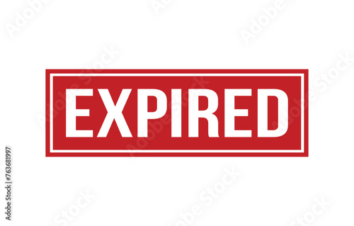Expired Rubber Stamp Seal Vector