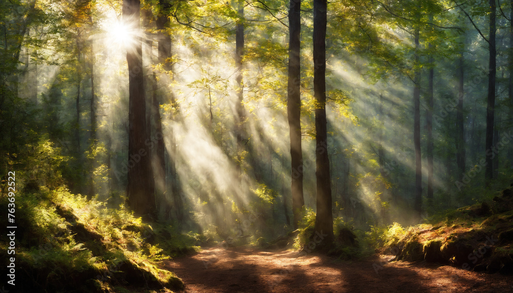 Fototapeta premium 森