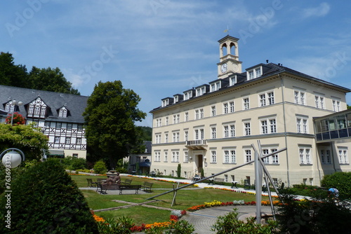 Thermalbad Wiesenbad in Sachsen photo