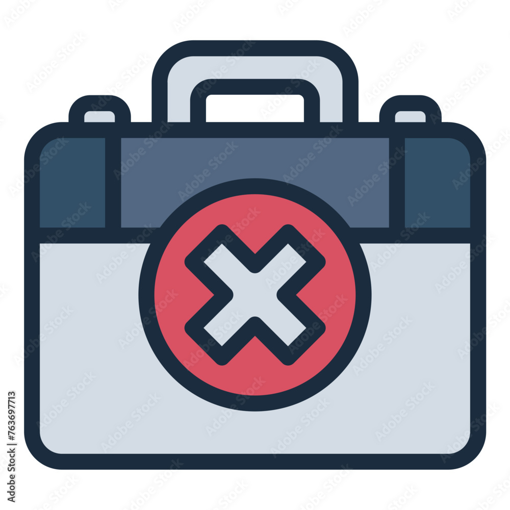 Fototapeta premium Briefcase Unemployment icon