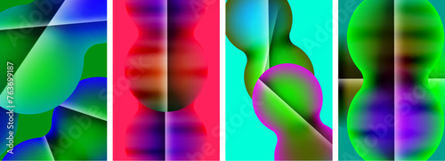 Abstract colors. Abstract backgrounds for wallpaper, business card, cover, poster, banner, brochure, header, website