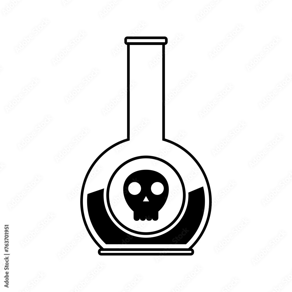 toxic chemical tube icon toxic chemical tube icon