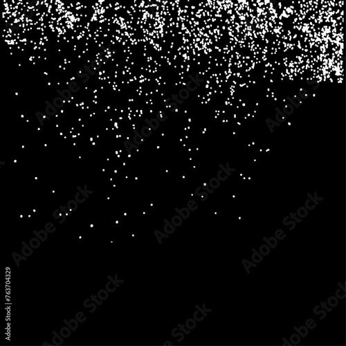 Winter white christmas snowflakes falling snow