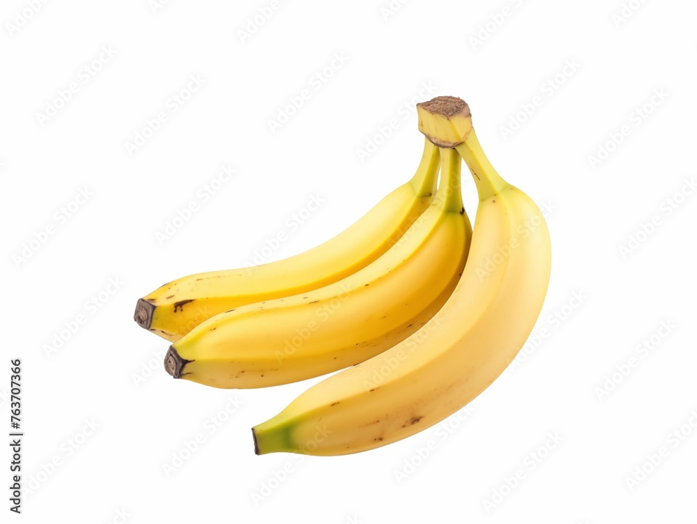 Bananas on White: A Clean and Fresh Delight Bananas on White: A Clean and Fresh Delight
