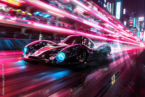 The Thrill and Spectacle of Japanese Racing - A Futuristic Journey through the Height of Automotive Sports Technology
