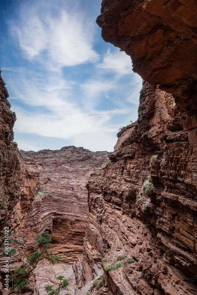 A view of the devil's throat, Cafayate, Salta, Argentina