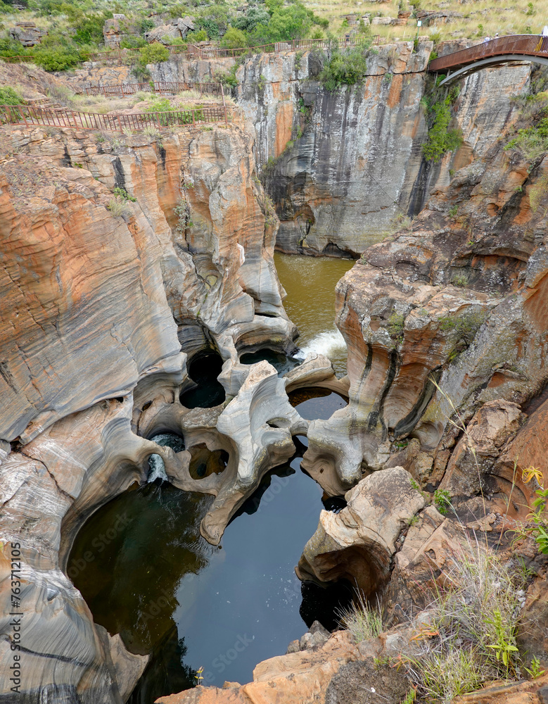 Burkes Luck Potholes in South Africa