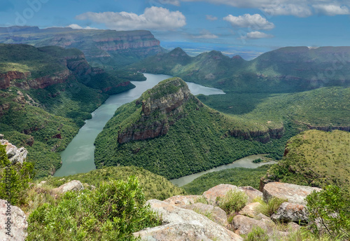 Obraz na płótnie Blyde river canyon in South Africa w salonie