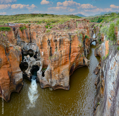 Burkes Luck Potholes in South Africa