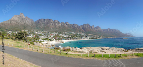 Obraz na płótnie Table mountain in Cape Town w salonie
