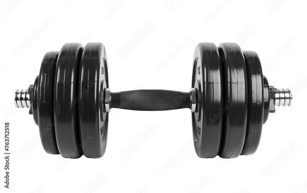 Customizable Dumbbell Systems isolated on transparent Background Customizable Dumbbell Systems isolated on transparent Background