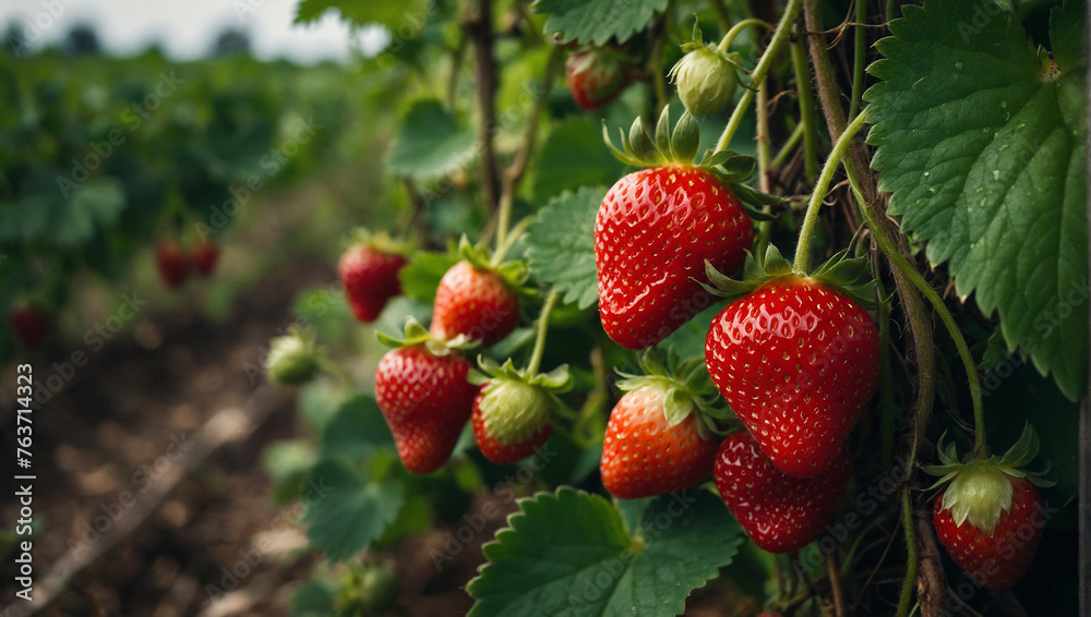 Organic Strawberry Farm Organic Strawberry Farm
