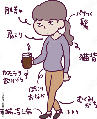 中年女性の身体の悩みあれこれ