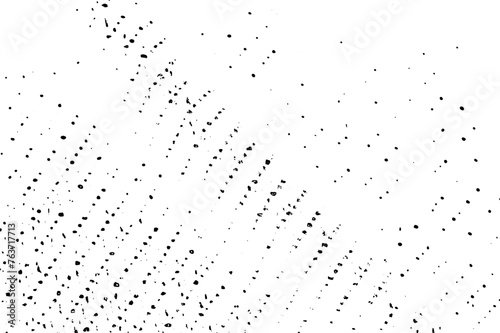 Black and white distressed grunge overlay texture vector. Abstract pattern of monochrome elements, Grunge black white background.