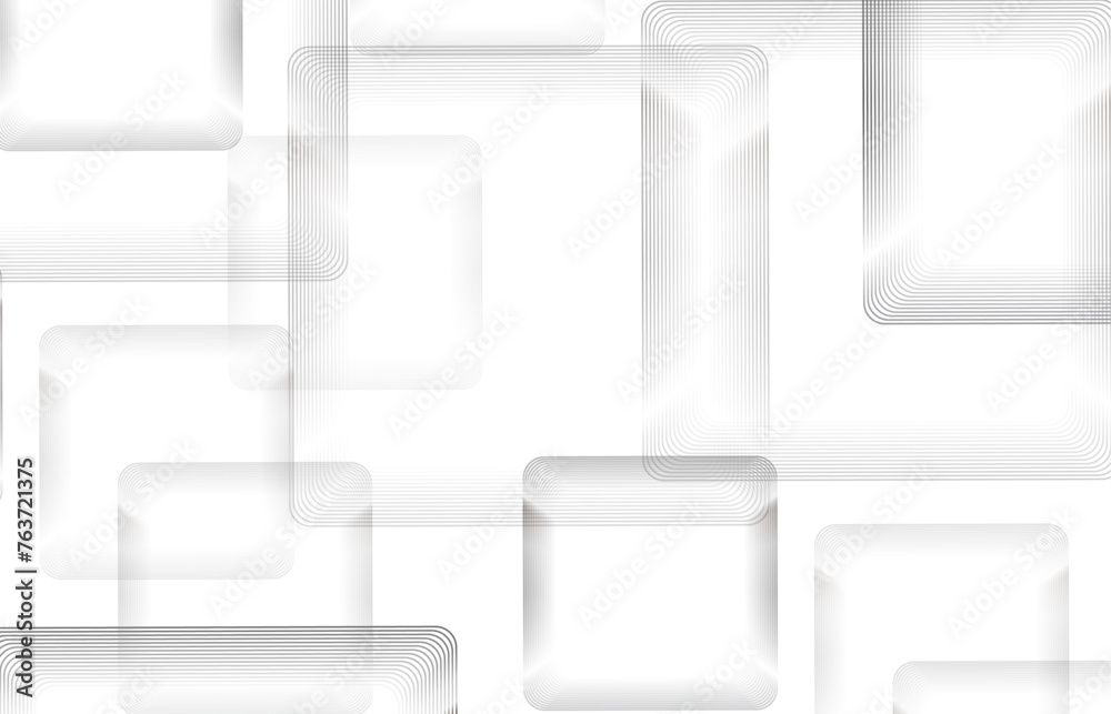 Abstract elegant white background with shiny gray geometric lines. Modern gray diagonal rounded lines pattern. Horizontal banner template. Suitable for covers, posters, presentations, vectors Abstract elegant white background with shiny gray geometric lines. Modern gray diagonal rounded lines pattern. Horizontal banner template. Suitable for covers, posters, presentations, vectors